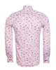Bird Print Shirt with Matching Handkerchief