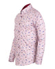 Bird Print Shirt with Matching Handkerchief
