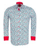 Holly Leaf Print Shirt with Matching Handkerchief