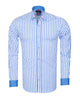 Classic Blue Stripe Men's Shirt