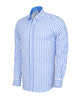 Classic Blue Stripe Men's Shirt