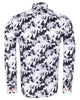 Iconic Hollywood Legend Print Men's Shirt with Matching Handkerchief-Makrom