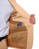 Beige Linen 2 Piece Suit