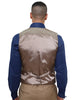 Beige Classic Plain 3 Piece Men's Suit
