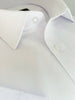 White Classic Twill Short Sleeve Shirt