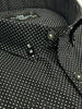 Black Dotted Print Shirt