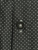 Black Dotted Print Shirt