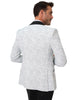 Cream Floral 3 Piece Design Wedding Suit