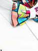 Comic Book Print Tuxedo Shirt