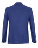 Dark Blue Fashion Blazer With Piping