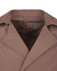 Brown Double Breasted Men`s Trench Coat