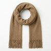 Camel Classic Knitted Men's Scarf