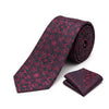 Men's Burgundy Design Necktie KR 202