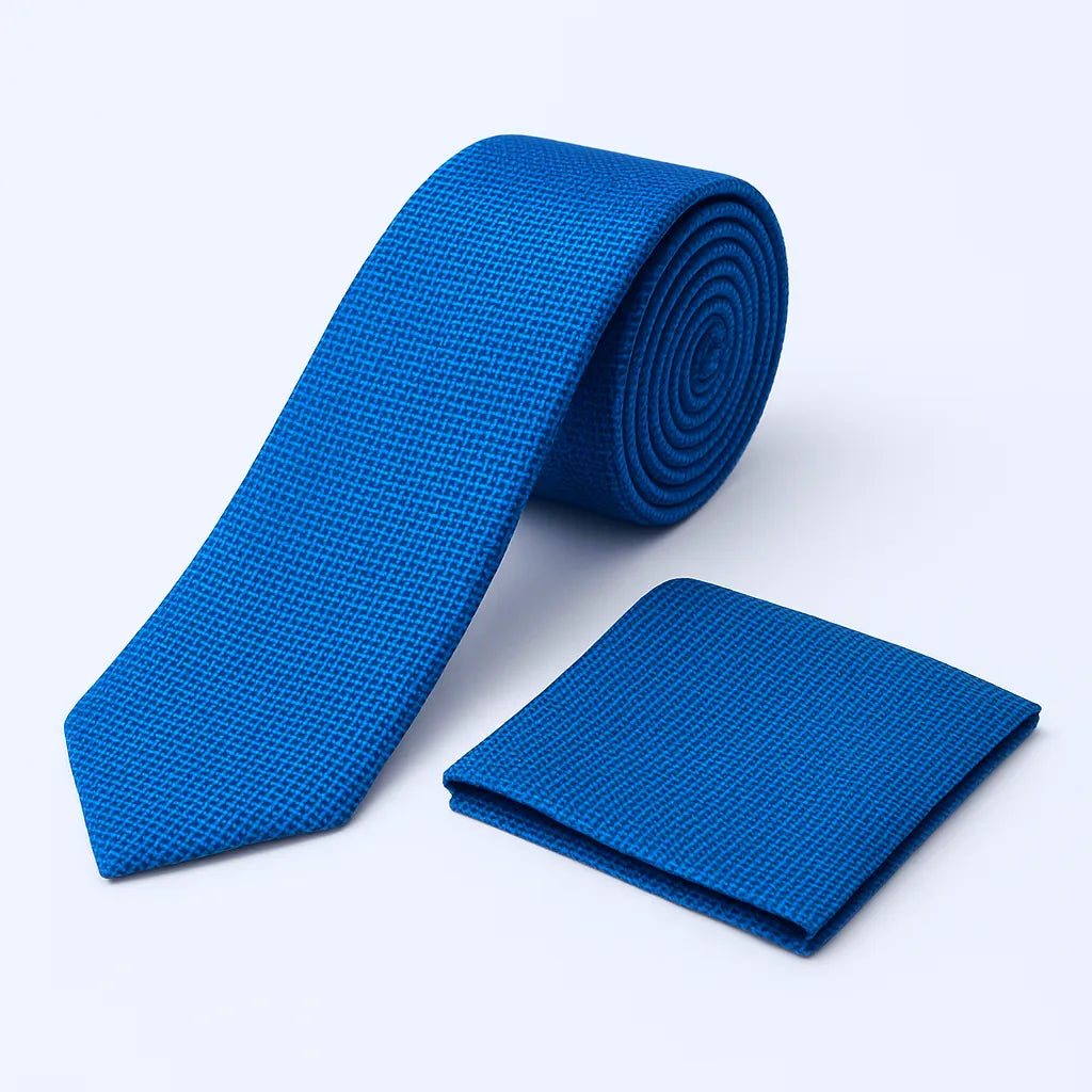 Men's Royal Blue Necktie KR 39