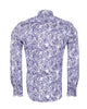Lilac Floral Print with Matching Handkerchief-Makrom