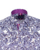 Lilac Floral Print with Matching Handkerchief-Makrom