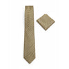 Men's Beige Necktie KR 39-Makrom