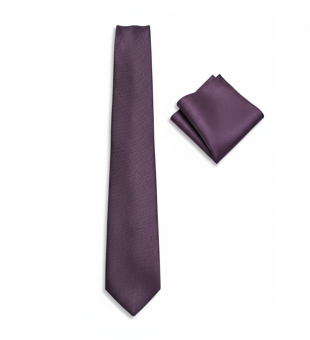 Men's Purple Necktie KR 39-Makrom