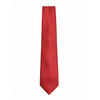 Men's Red Stripe Pattern Necktie KR 156-Makrom
