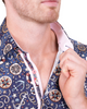 Nautical Print with Matching Handkerchief-Makrom