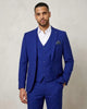Navy Classic Plain 3 Piece Men's Suit