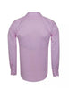 Pink Twill Classic Single Cuff Shirt-Makrom