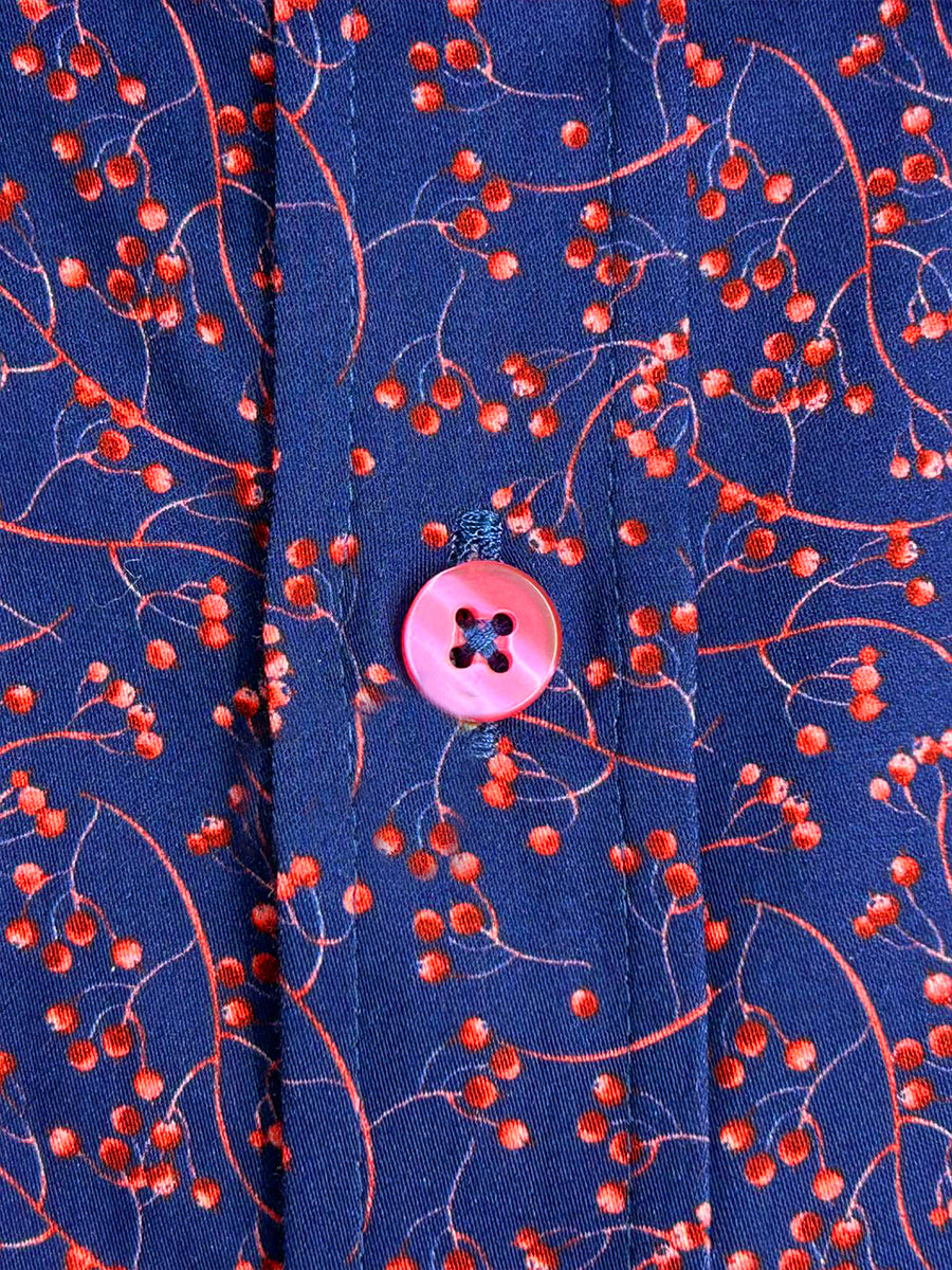 Pure Cotton Floral Print-Makrom