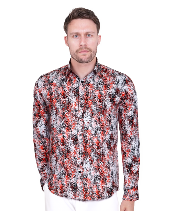 Pure Cotton Paint Print-Makrom
