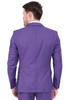 Purple Classic Plain 3 Piece Men's Suit-Makrom