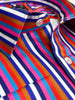 Retro Pastel Striped Men's Shirt-Makrom