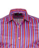 Retro Pastel Striped Men's Shirt-Makrom