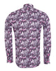 Pink Daisy Print Long Sleeve Shirt
