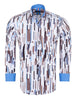 Colourful Rectangle Print Men's Shirt