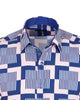 Dark Blue Vector Print Shirt