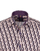 Beige Polka Dot Print Shirt