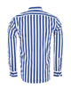 Dark Blue Bold Striped Classic Men's Shirt