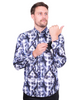 Hidden Face's Print Men's Shirt