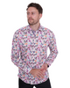 Hippy Butterfly Print Shirt with Matching Handkerchief