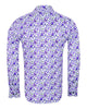Lilac Birds in Tree Print Long Sleeve Shirt