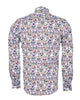 White Day of The Dead Skull Print Shirt with Matching Handkerchief