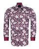 Floral Printed Pure Cotton Shirt with Matching Handkerchief