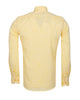 Yellow Linen Long Sleeve Shirt with Matching Handkechief