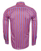 Retro Pastel Striped Men's Shirt