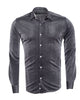 Grey Sparkle Studded Glitter Shirt