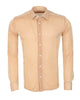 Beige Sparkle Studded Glitter Shirt
