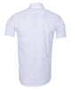 White Classic Twill Short Sleeve Shirt