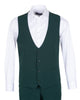 Green Flora Classic 3 Piece Men's Suit