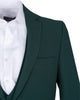 Green Flora Classic 3 Piece Men's Suit