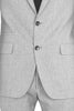 Grey Linen 3 Piece Suit