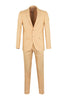 Beige Linen 2 Piece Suit